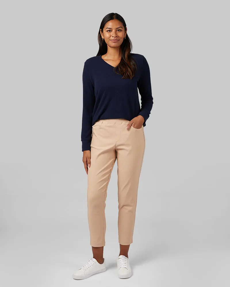 WOMEN'S SOFT SWEATER KNIT VNECK TOP sold by 32 Degrees product image thumbnail 4