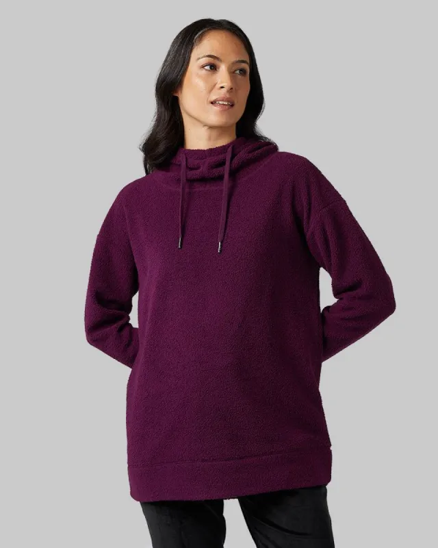 WOMEN'S SHORTHAIR SHERPA PULLOVER HOODIE sold by 32 Degrees