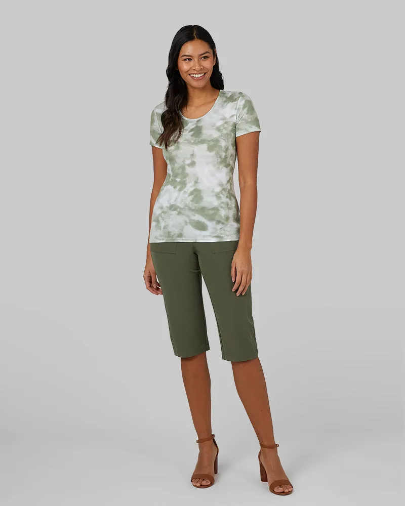 WOMEN'S COOL PRINTED FITTED T-SHIRT sold by 32 Degrees product image thumbnail 4
