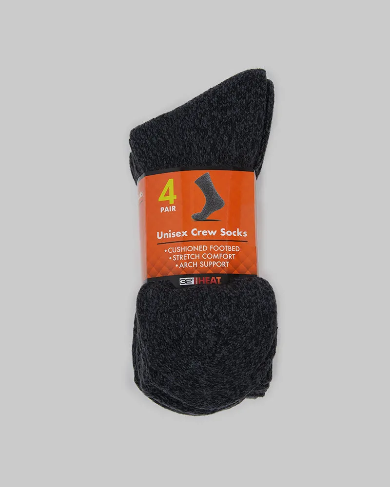 4-PACK THERMAL COMFORT CREW SOCKS sold by 32 Degrees product image thumbnail 2