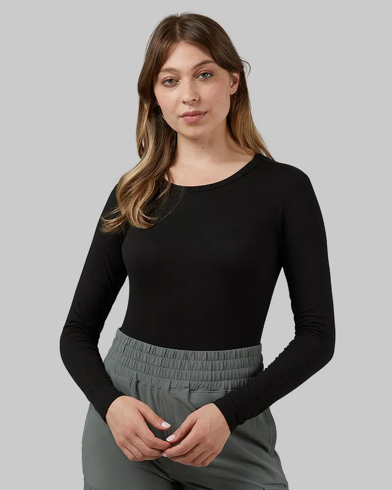 WOMEN'S LIGHTWEIGHT BASELAYER CREW TOP sold by 32 Degrees