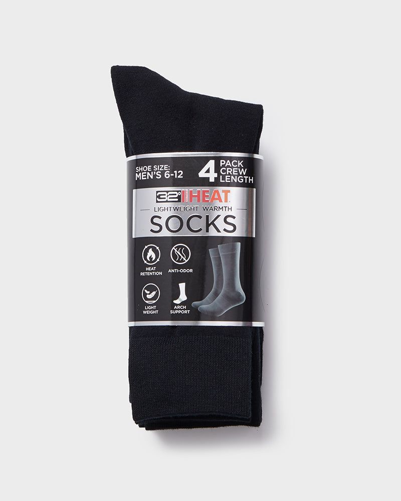 MEN'S 4-PACK CREW DRESS SOCKS sold by 32 Degrees product image thumbnail 4