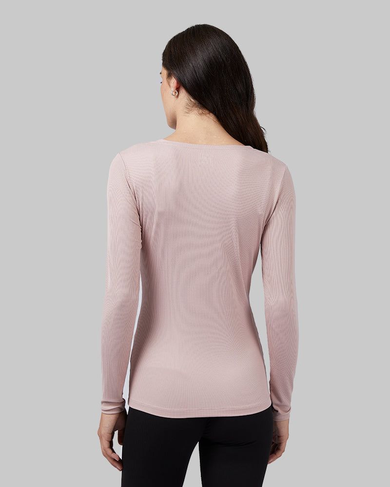 WOMEN'S MIDWEIGHT RIB BASELAYER SCOOP TOP sold by 32 Degrees product image thumbnail 4