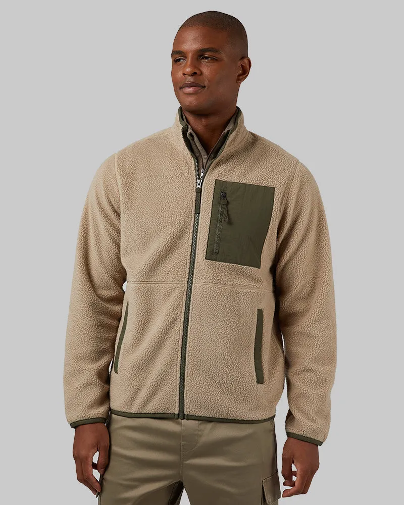 MEN'S OUTDOOR SHERPA FULL ZIP JACKET sold by 32 Degrees