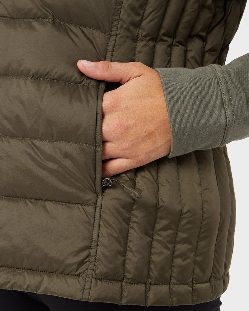 WOMEN'S SIDE QUILT POLY-FILL PACKABLE VEST sold by 32 Degrees product image thumbnail 3
