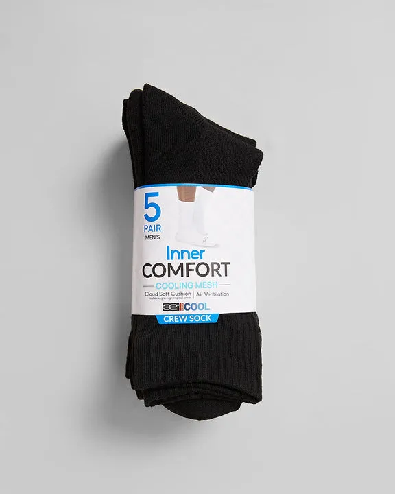 MEN'S 5-PACK COOL COMFORT CREW SOCKS sold by 32 Degrees product image thumbnail 2