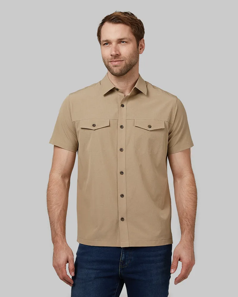 MEN'S OUTDOOR WOVEN SHORT SLEEVE BUTTON-UP sold by 32 Degrees product image thumbnail 5