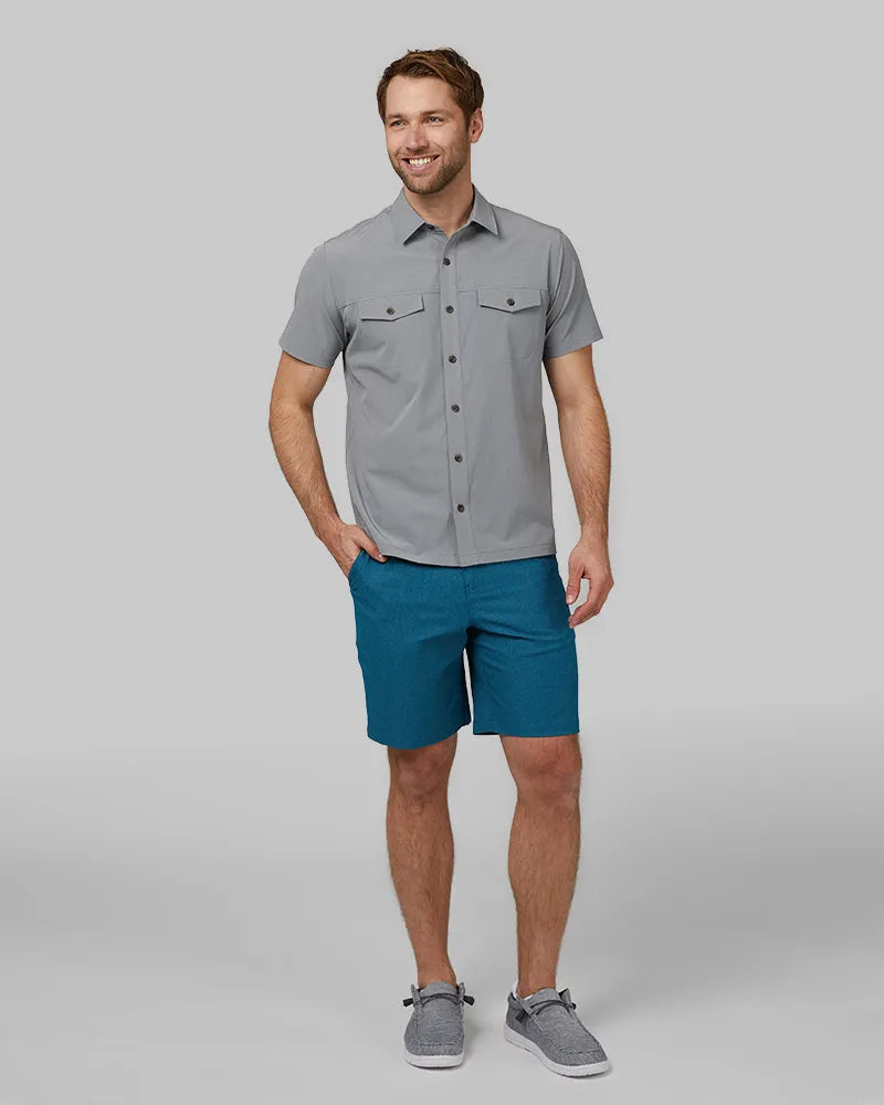 MEN'S OUTDOOR WOVEN SHORT SLEEVE BUTTON-UP sold by 32 Degrees product image thumbnail 4
