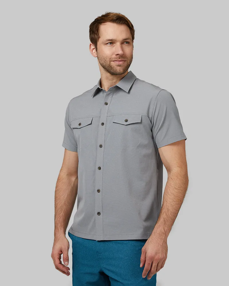 MEN'S OUTDOOR WOVEN SHORT SLEEVE BUTTON-UP sold by 32 Degrees