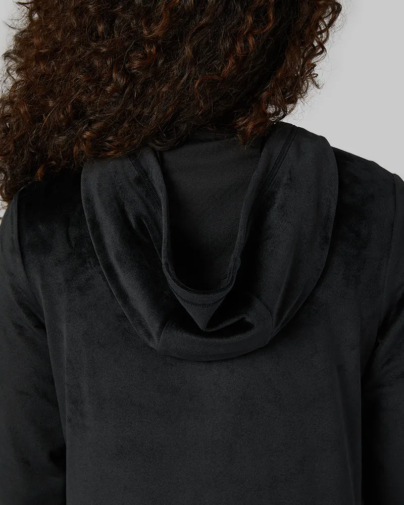 WOMEN'S SOFT VELOUR HOODED FULL-ZIP sold by 32 Degrees product image thumbnail 4