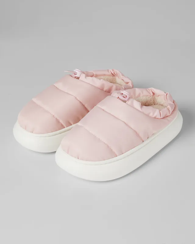 WOMEN'S INDOOR-OUTDOOR PUFFER SLIPPERS sold by 32 Degrees