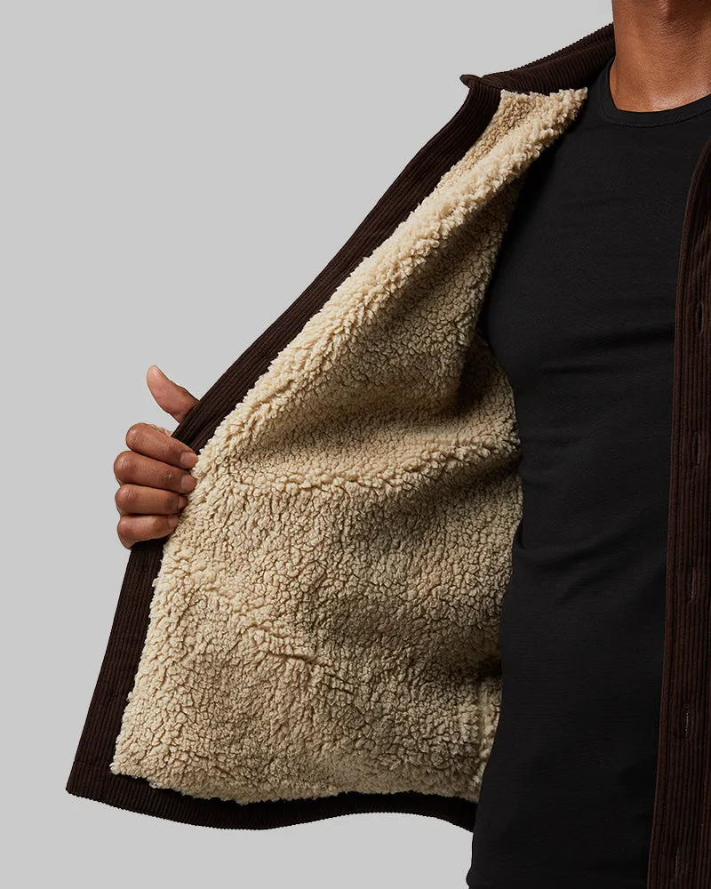 MEN'S SHERPA-LINED CORDUROY SHIRT JACKET sold by 32 Degrees product image thumbnail 3