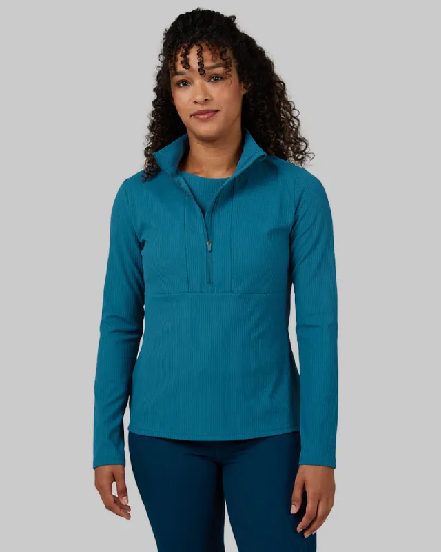 WOMEN'S ACTIVE RIB ½ ZIP TOP sold by 32 Degrees