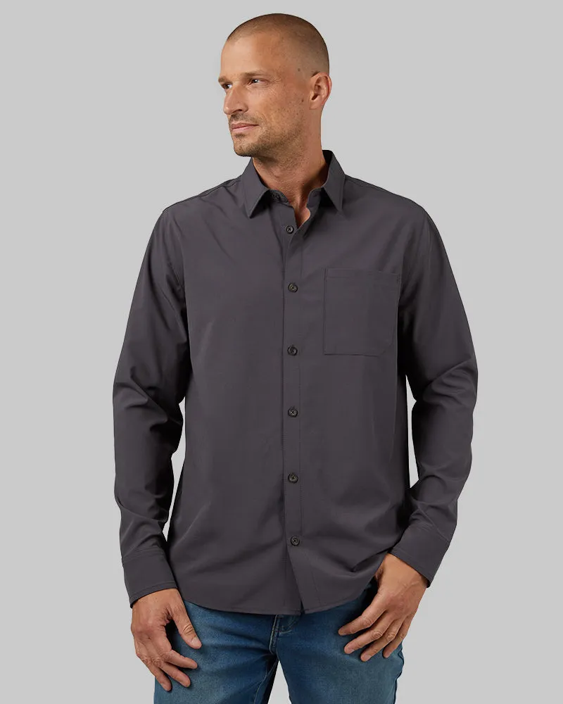 MEN'S CASUAL LONG SLEEVE DRESS SHIRT sold by 32 Degrees