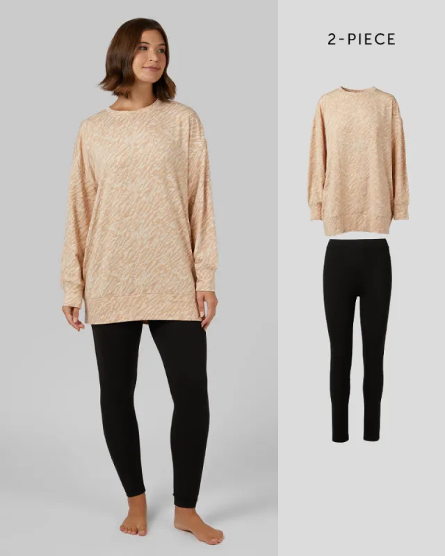 WOMEN'S 2PC DREAMY PLUSH SLEEP SET sold by 32 Degrees