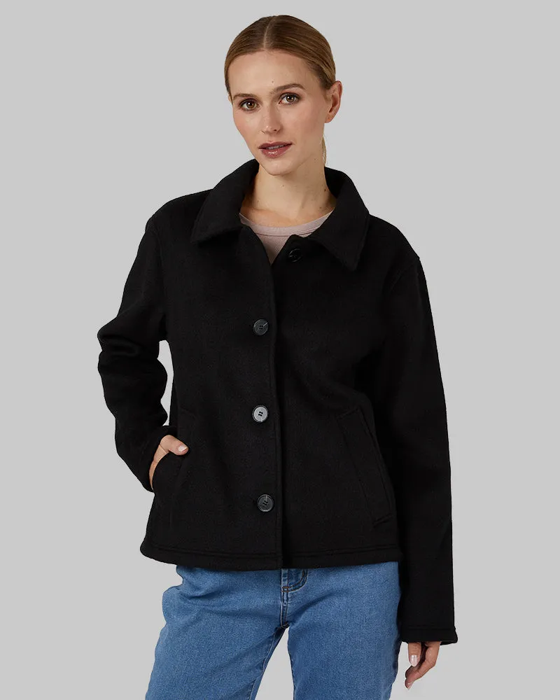 WOMEN'S BRUSHED FAUX WOOL JACKET sold by 32 Degrees product image thumbnail 5