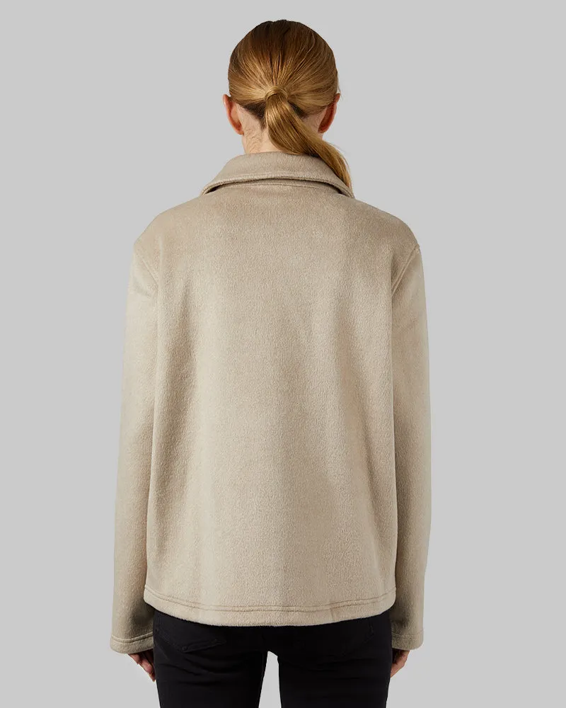 WOMEN'S BRUSHED FAUX WOOL JACKET sold by 32 Degrees product image thumbnail 3