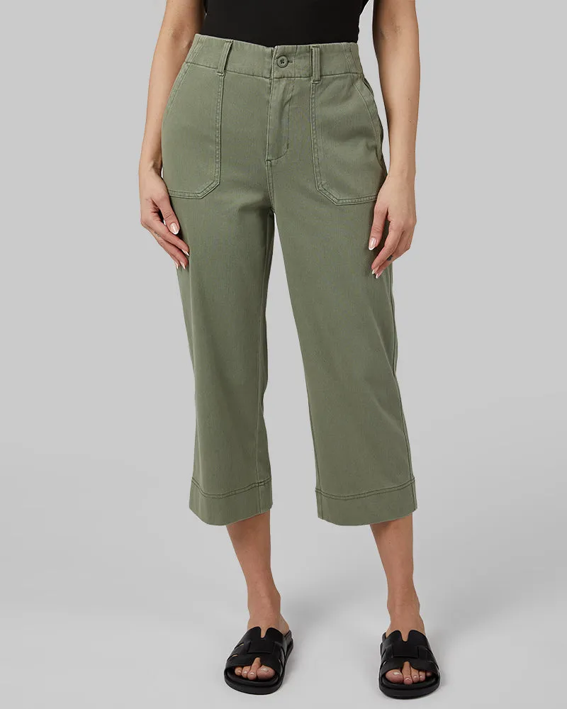 WOMEN'S MINI KNIT TWILL CAPRI sold by 32 Degrees