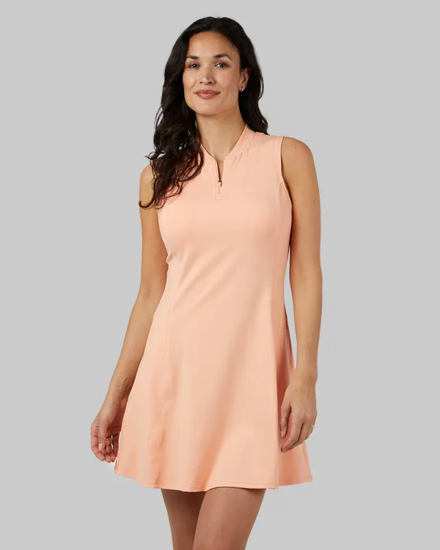 WOMEN'S 1/4 ZIP ACTIVE BRA DRESS made by 32 Degrees
