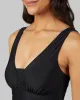WOMEN'S RUCHED PLUNGE ONE PIECE SWIMSUIT sold by 32 Degrees