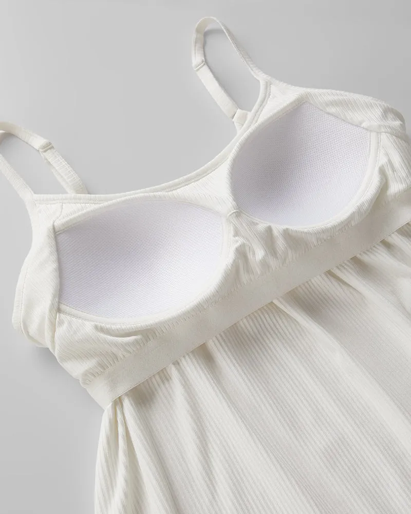 WOMEN'S SOFT RIB FLOWY BRA CAMI sold by 32 Degrees product image thumbnail 2