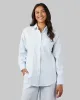 WOMEN'S SOFT GAUZE OVERSIZED LONG SLEEVE BUTTON-UP sold by 32 Degrees
