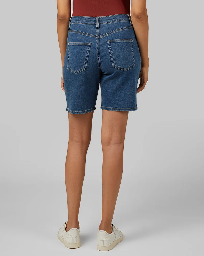 WOMEN'S STRETCH COMFORT JEAN BERMUDA SHORT sold by 32 Degrees product image thumbnail 4