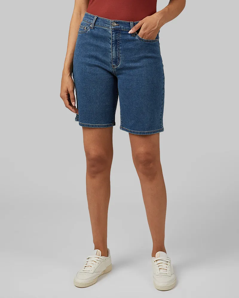 WOMEN'S STRETCH COMFORT JEAN BERMUDA SHORT sold by 32 Degrees