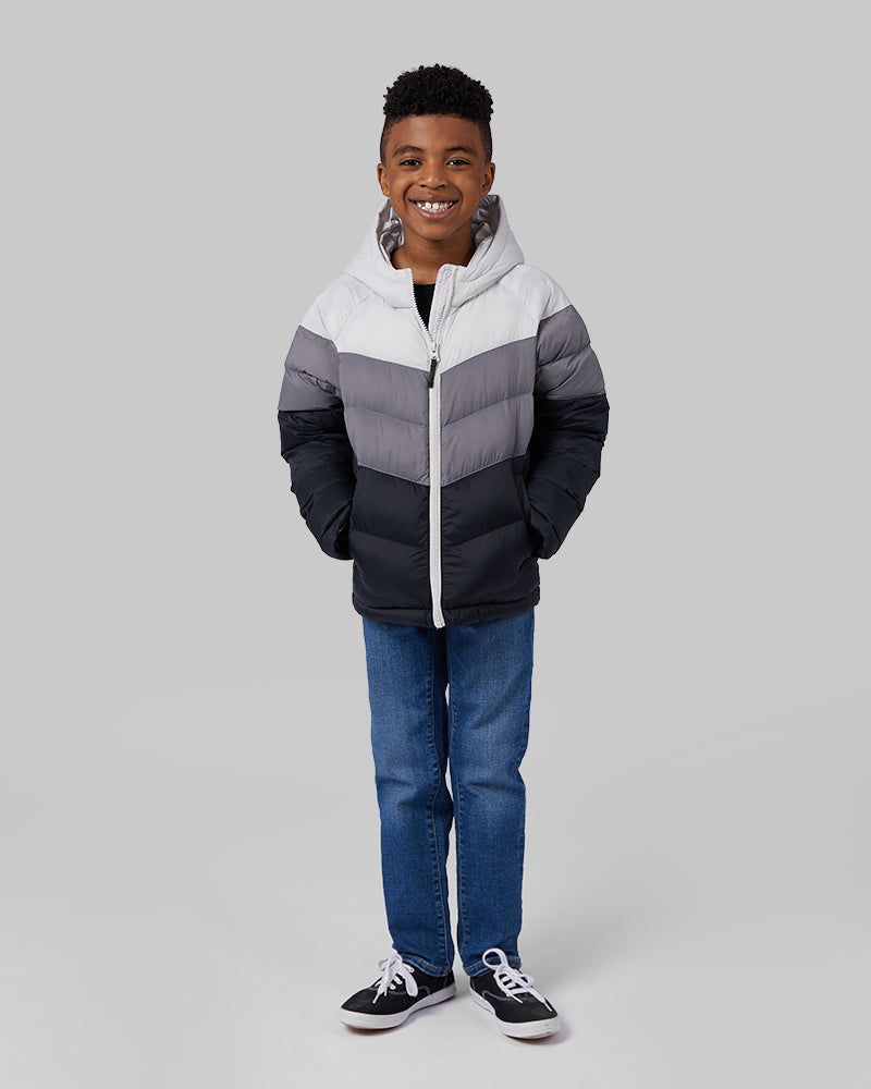 BOYS' HOODED PUFFER JACKET sold by 32 Degrees product image thumbnail 2