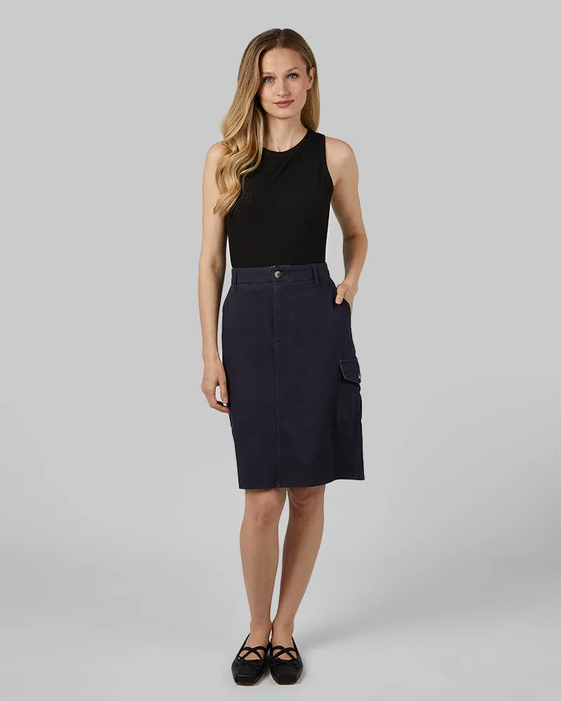 WOMEN'S STRETCH TWILL CARGO SKIRT sold by 32 Degrees product image thumbnail 3