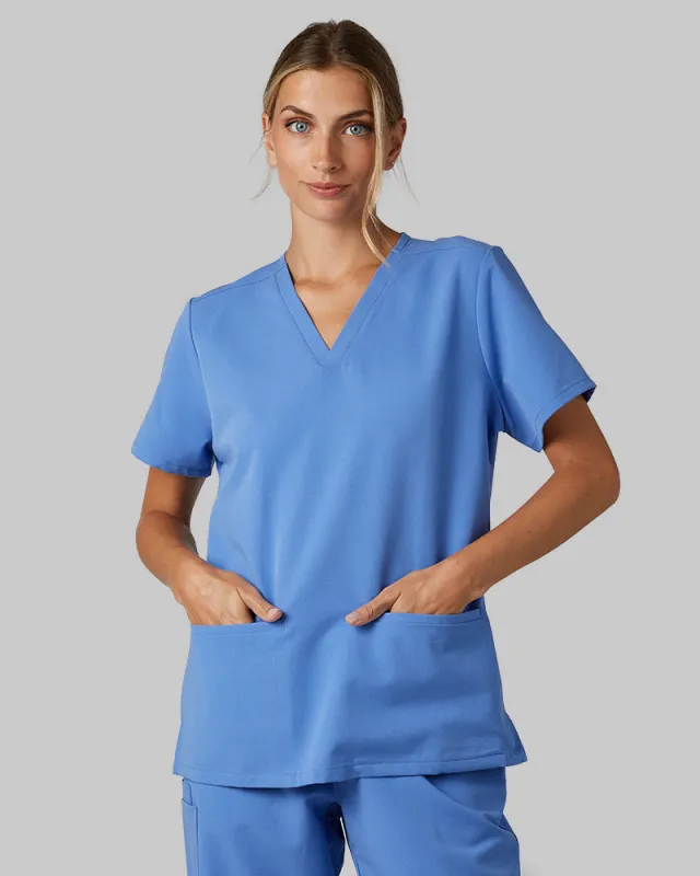 WOMEN'S 2-POCKET V-NECK SCRUB TOP sold by 32 Degrees
