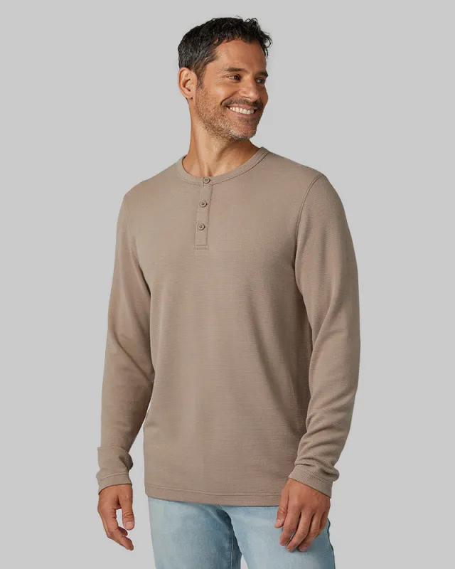 MEN'S EVERYDAY COMFORT LONG SLEEVE HENLEY T-SHIRT sold by 32 Degrees
