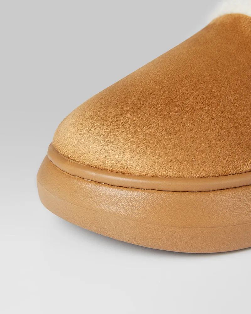 WOMEN'S SHERPA-LINED FAUX SUEDE SLIPPERS sold by 32 Degrees product image thumbnail 5