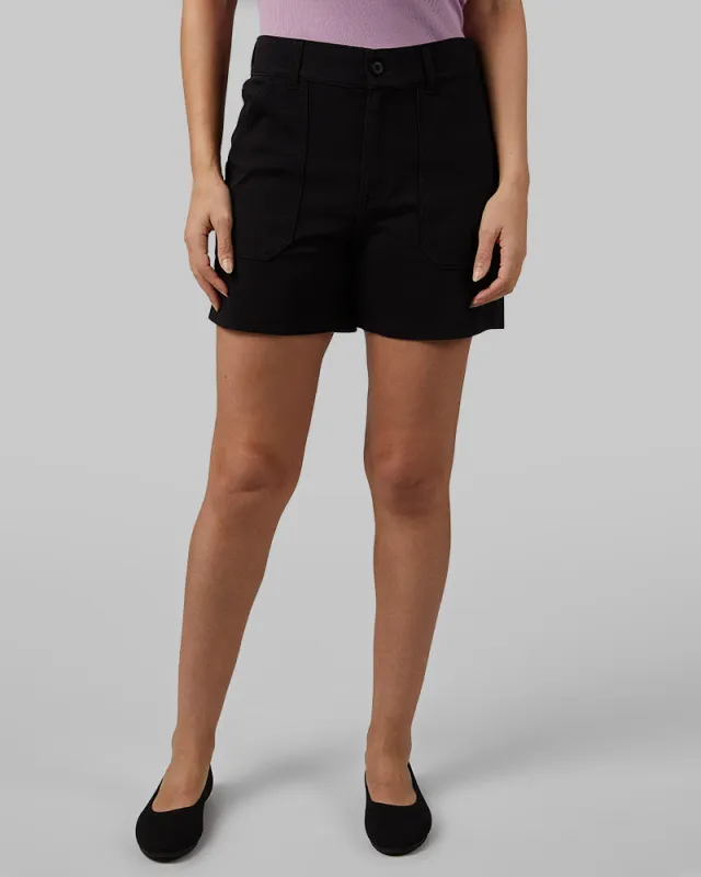 WOMEN'S MINI KNIT TWILL 5-INCH SHORT made by 32 Degrees