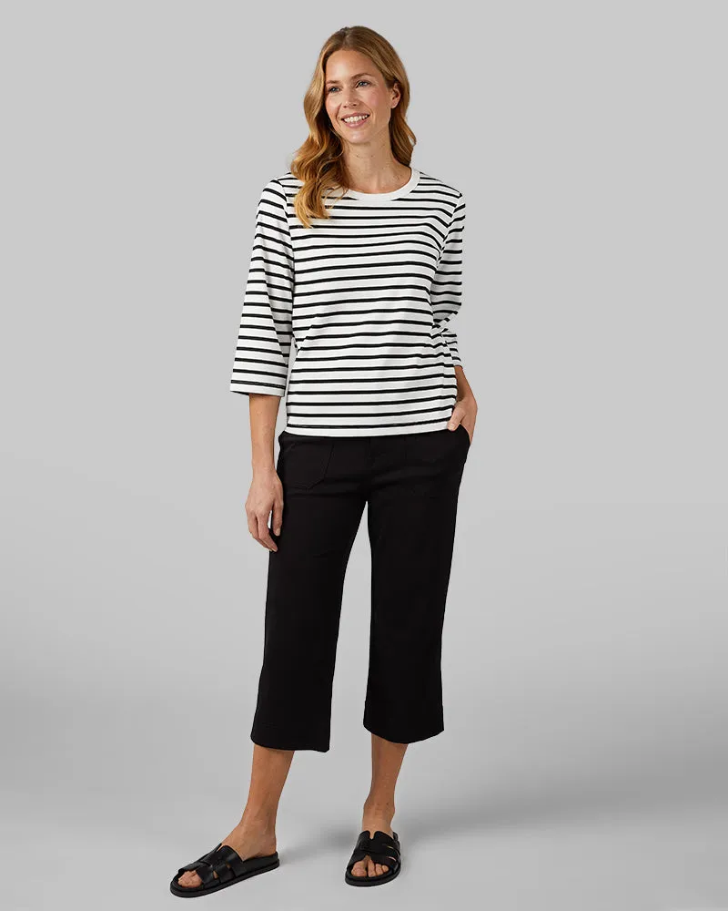 WOMEN'S LUXE KNIT 3/4 SLEEVE T-SHIRT sold by 32 Degrees product image thumbnail 4