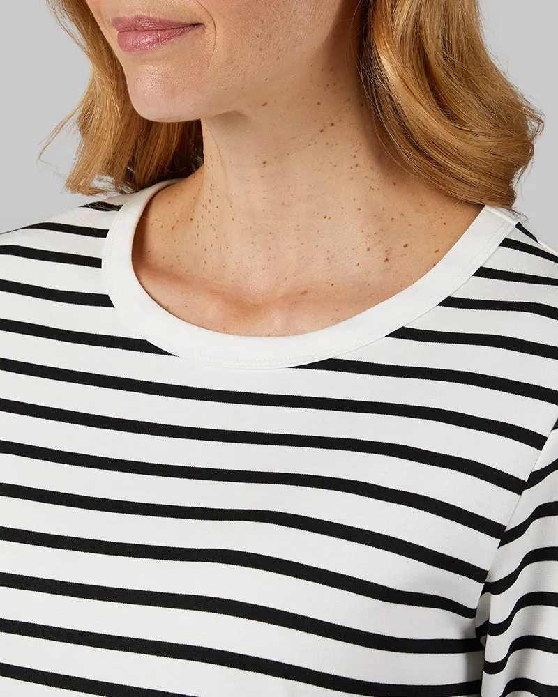 WOMEN'S LUXE KNIT 3/4 SLEEVE T-SHIRT sold by 32 Degrees product image thumbnail 2