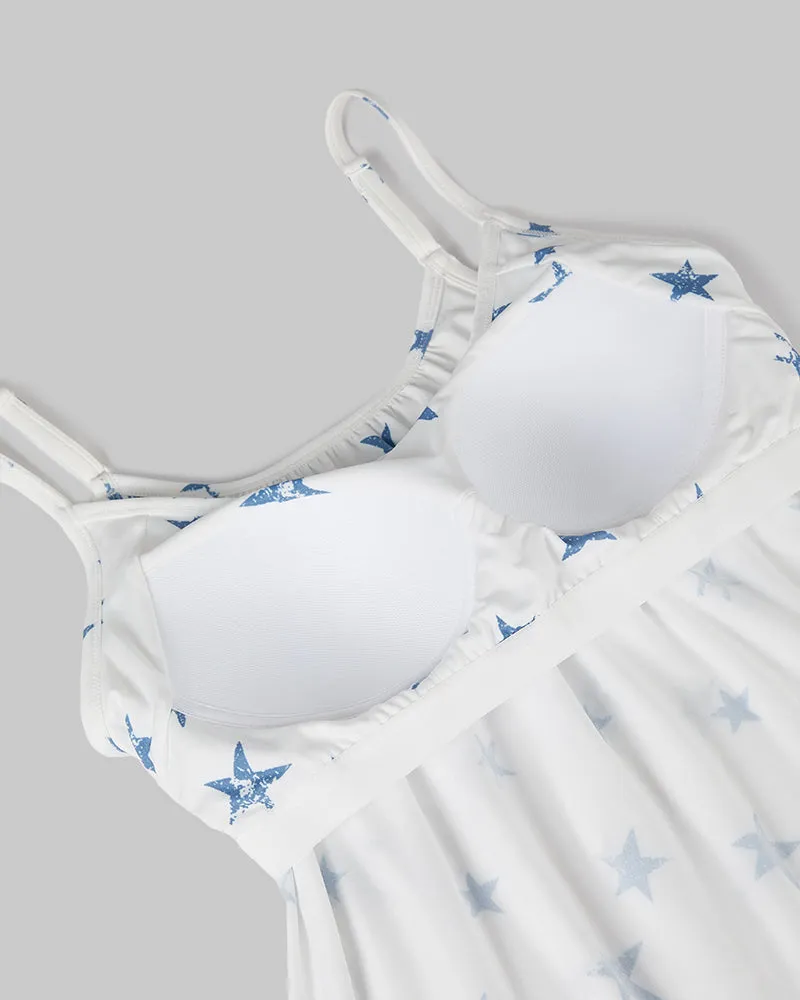 WOMEN'S COOL PRINTED FLOWY BRA CAMI sold by 32 Degrees product image thumbnail 2