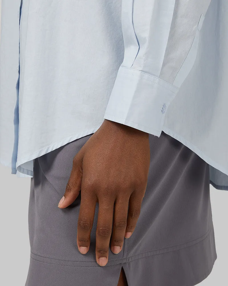 WOMEN'S OVERSIZED COTTON LONG SLEEVE BUTTON-UP sold by 32 Degrees product image thumbnail 3