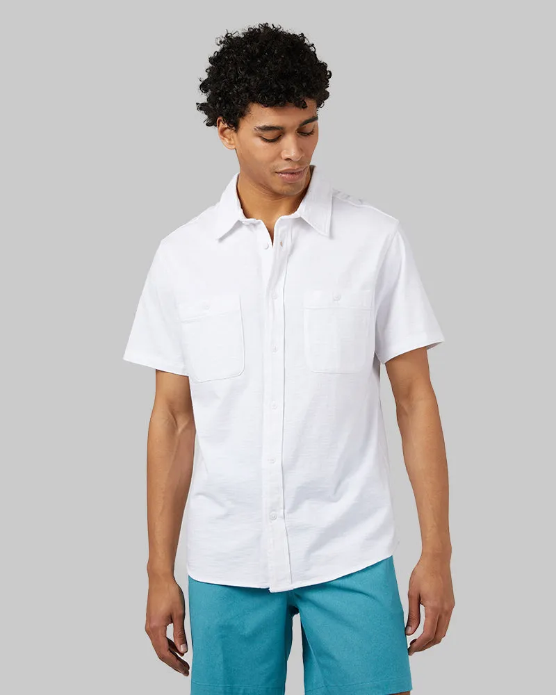 MEN'S SOFT WASH KNIT SHORT SLEEVE BUTTON-UP sold by 32 Degrees