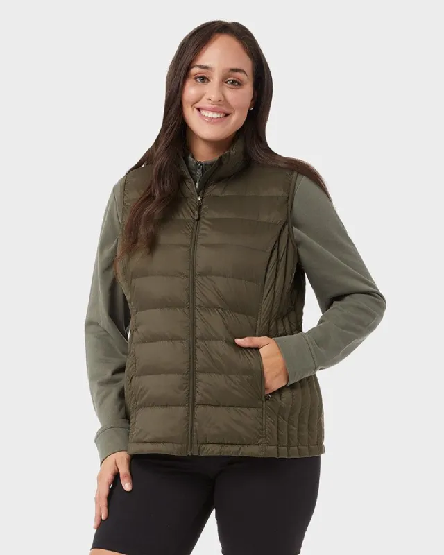 WOMEN'S SIDE QUILT POLY-FILL PACKABLE VEST sold by 32 Degrees