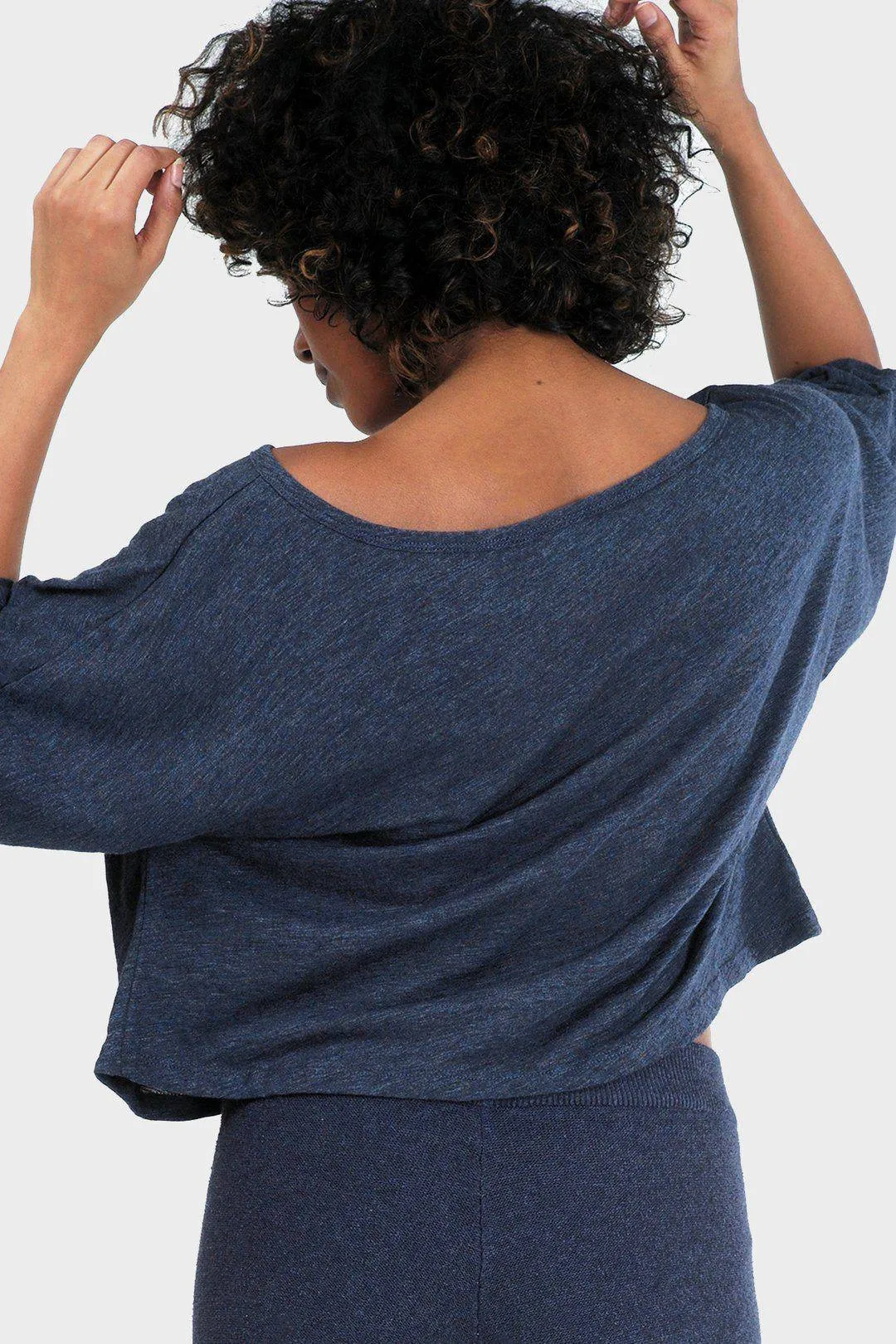 Lumi Crop Top (Heather Lake) sold by 337 Brand product image thumbnail 2