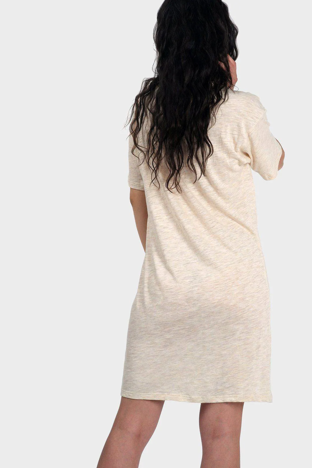 Mika T-Shirt Dress (Heather Almond) sold by 337 Brand product image thumbnail 2