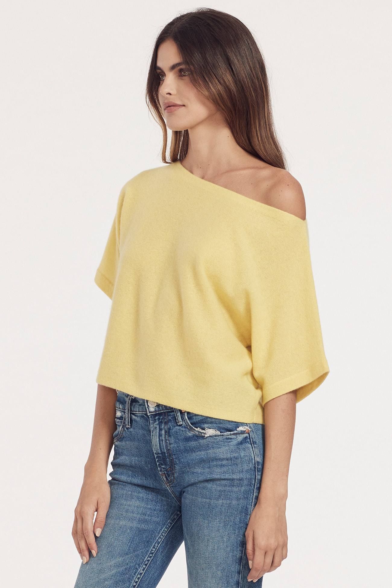 CLARA OFF-SHOULDER TOP sold by 360 Cashmere product image thumbnail 6