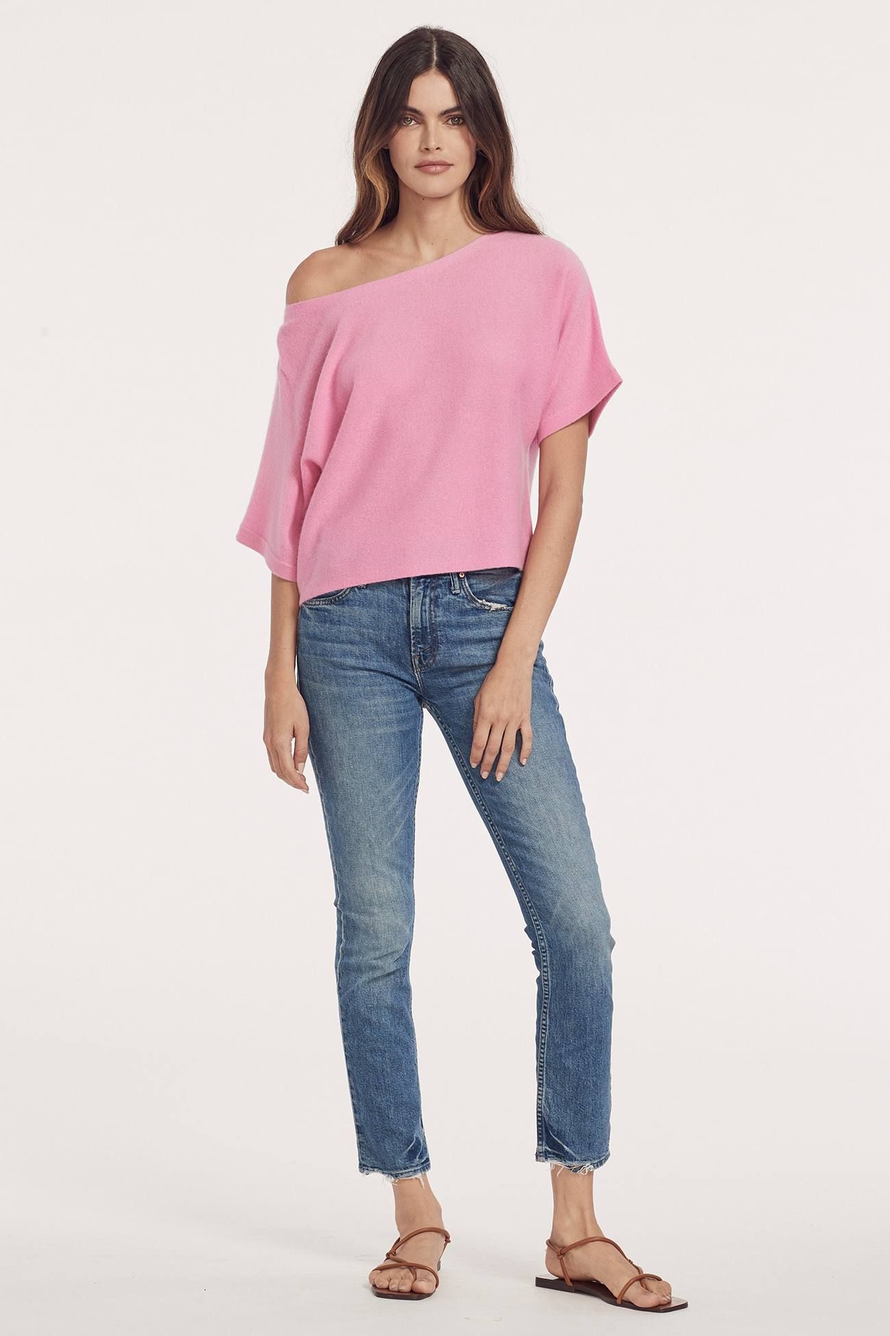 CLARA OFF-SHOULDER TOP sold by 360 Cashmere product image thumbnail 4