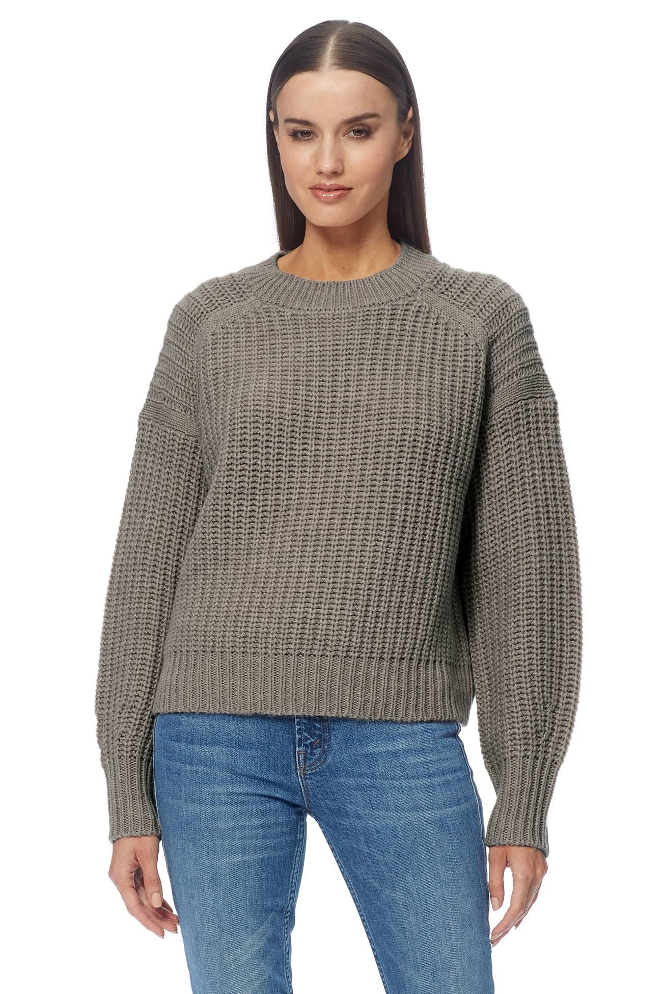 KENZIE CHUNKY CREW sold by 360 Cashmere