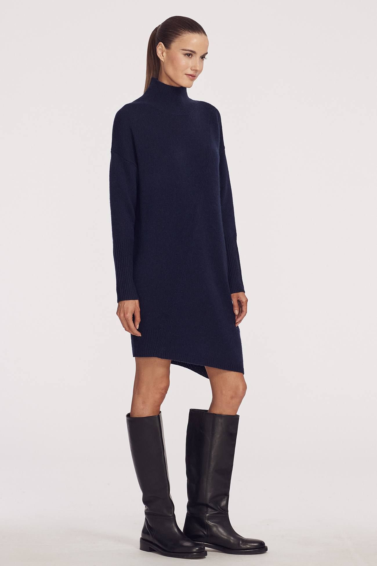 QUINCY TURTLENECK DRESS sold by 360 Cashmere product image thumbnail 3