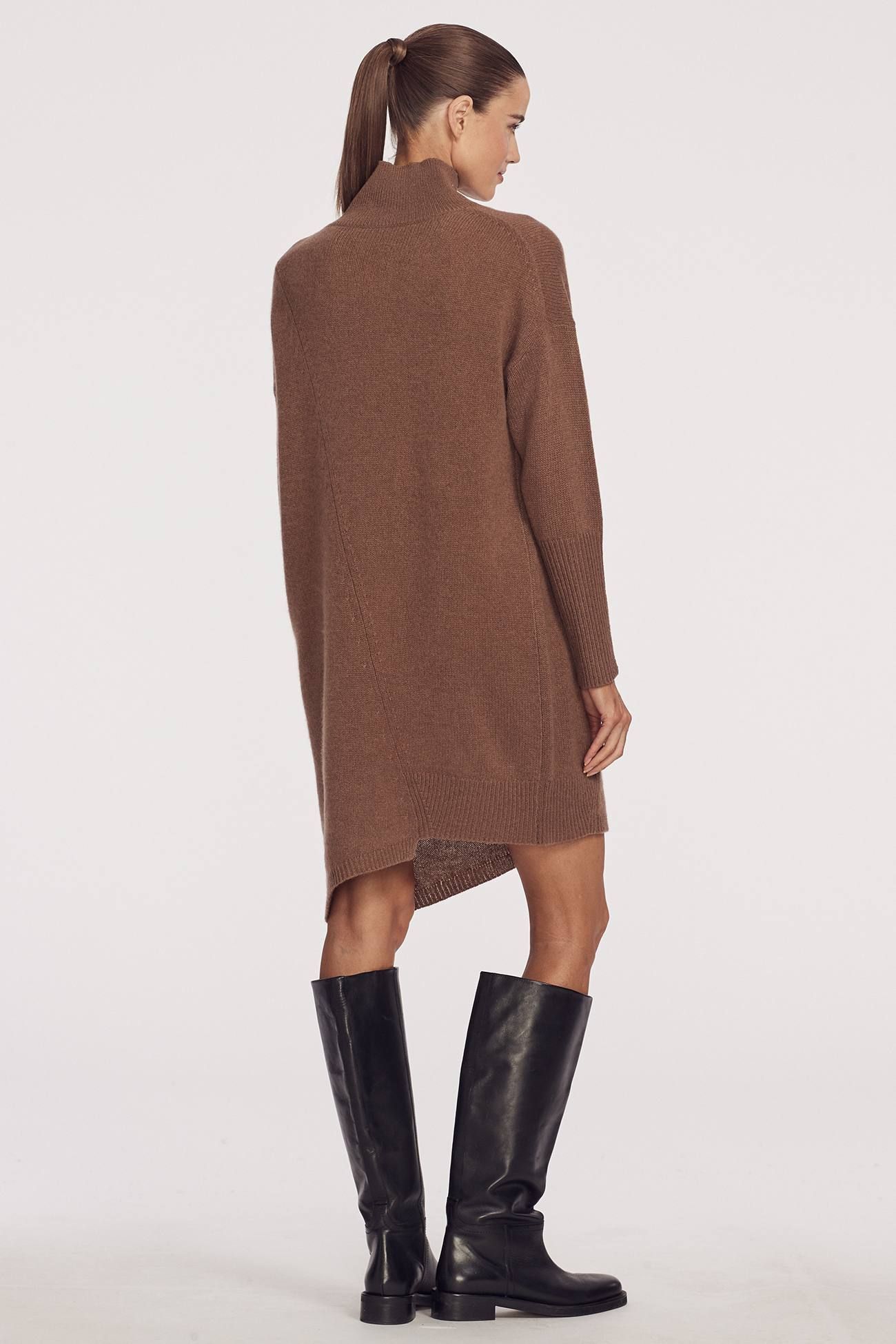 QUINCY TURTLENECK DRESS sold by 360 Cashmere product image thumbnail 6