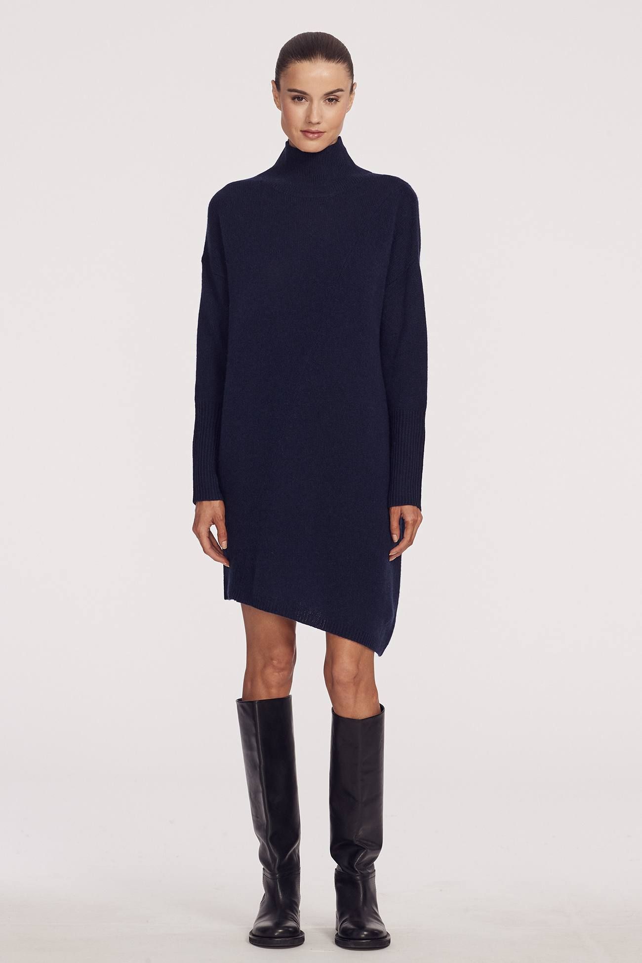 QUINCY TURTLENECK DRESS sold by 360 Cashmere product image thumbnail 2