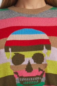 LOLA STRIPED CREW sold by 360 Cashmere