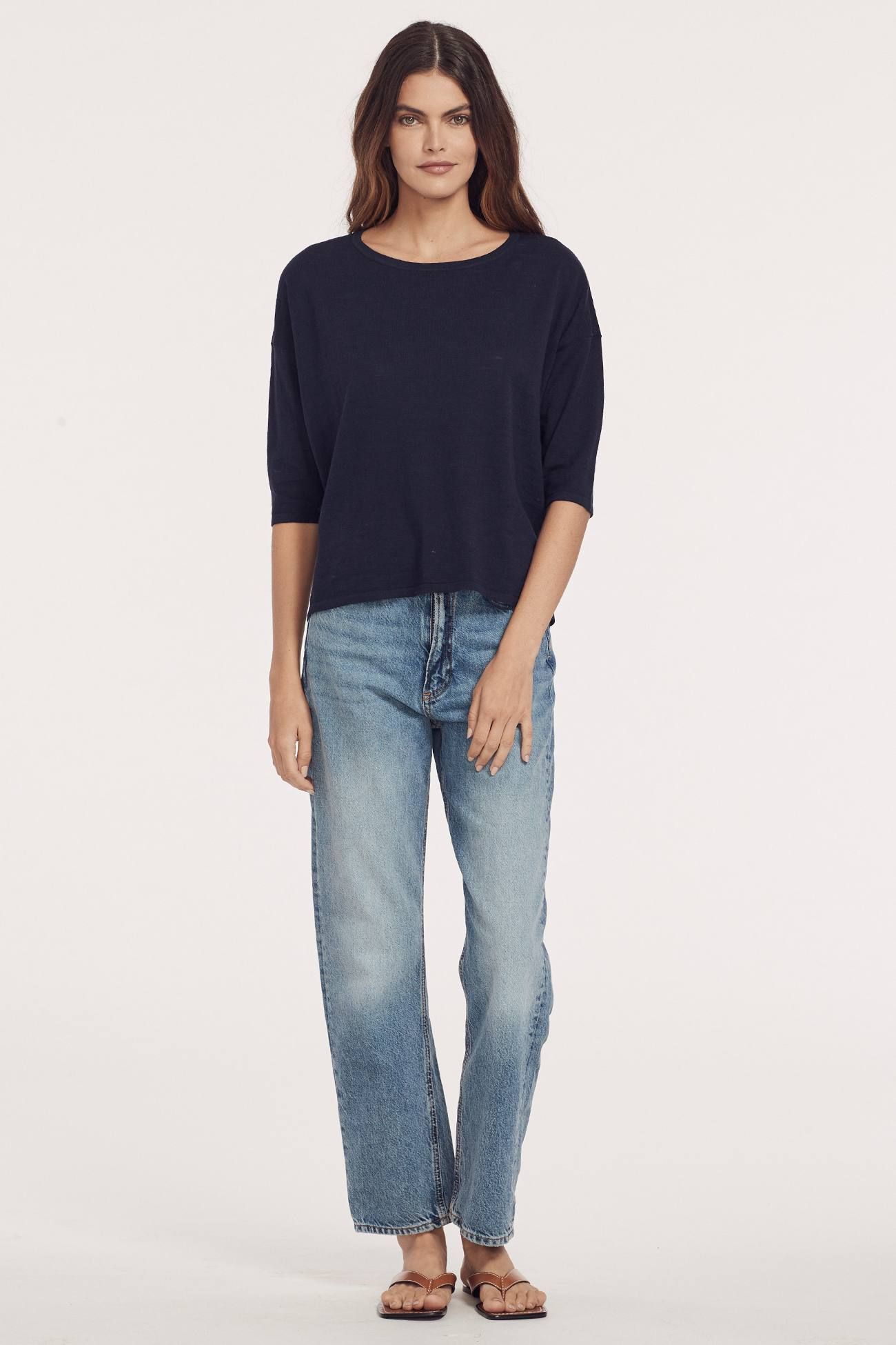 BRAELYNN CREW T-SHIRT sold by 360 Cashmere product image thumbnail 8